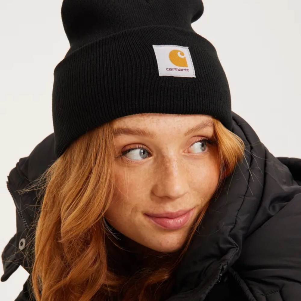 Carhartt Classic Black Knit Hat - Picture 2 of 6